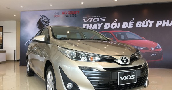 Giá xe ôtô hôm nay 17/4: Toyota Vios có giá 531-606 triệu đồng