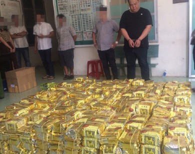 TP Hồ Chí Minh: Công an tiếp tục bắt hơn 1,1 tấn ma túy!