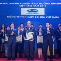 Công ty Bò sữa thuộc Vinamilk lọt top tăng trưởng nhanh nhất Việt Nam