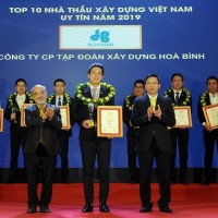 HBC 3 năm liêp tiếp lọt vào top 10 nhà thầu xây dựng uy tín