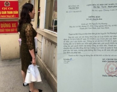 Thanh tra Bộ Công an chuyển đơn tố cáo vụ gói thầu may quần áo phạm nhân Trại giam Thanh Xuân đến Cục C10