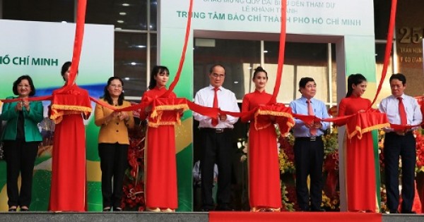 TP Hồ Chí Minh: Trung tâm báo chí đầu tiên tại Việt Nam chính thức hoạt động