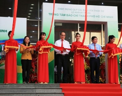 TP Hồ Chí Minh: Trung tâm báo chí đầu tiên tại Việt Nam chính thức hoạt động