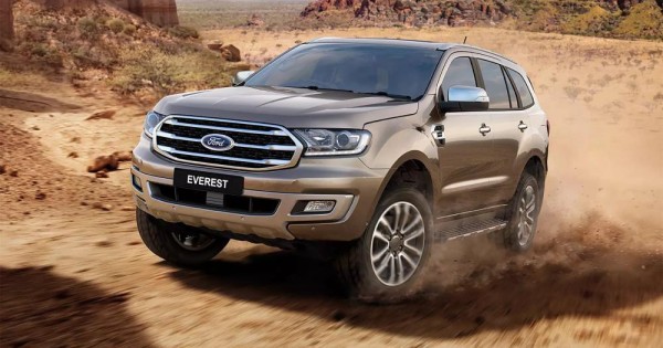 Giá xe ôtô hôm nay 7/5: Ford Everest có giá 999-1.399 triệu đồng