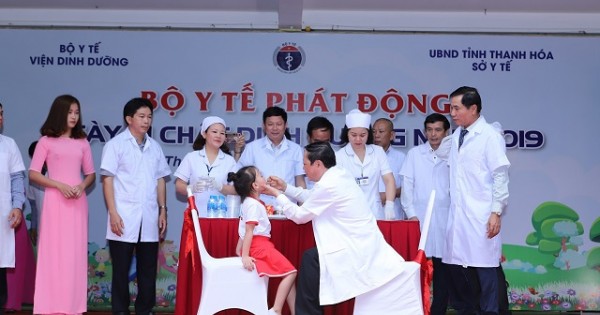 Thanh Hóa: Sôi nổi lễ phát động Ngày vi chất dinh dưỡng năm 2019