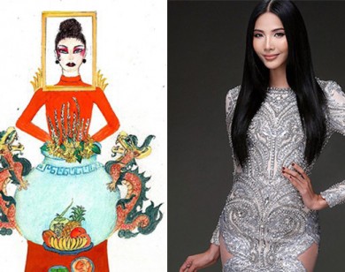 Thiết kế trang phục 'bàn thờ' tại Miss Universe 2019 bị phản ứng dữ dội