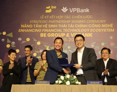 Thỏa thuận hợp tác giữa BE GROUP và VPBank hướng đến hệ sinh thái tài chính công nghệ