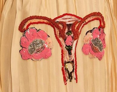 Gucci lại gây tranh cãi dữ dội khi cho hình tử cung phụ nữ lên thiết kế