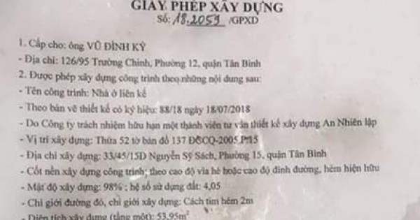 Cấp phép xây dựng trên đất nghĩa trang - bài 3: Vì sao Chính quyền quận Tân Bình né tránh cung cấp thông tin cho báo chí?