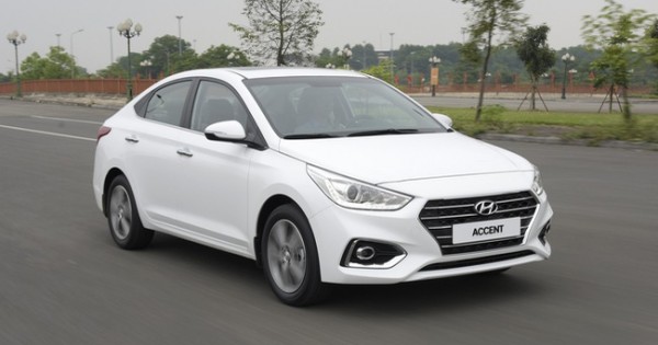 Giá xe ôtô hôm nay 16/7: Hyundai Accent rẻ nhất phân khúc sedan hạng B