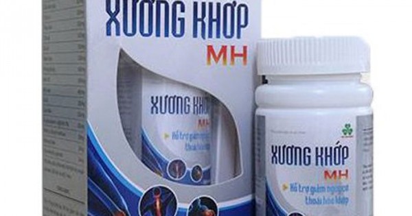 Bộ Y tế khuyến cáo không mua sản phẩm Xương khớp MH trên một số website