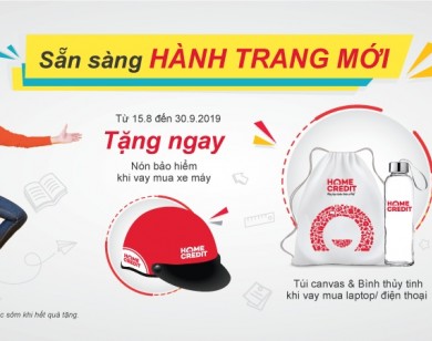 Sẵn sàng hành trang năm học mới cùng Home Credit