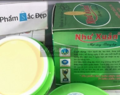 Cục Quản lý Dược đình chỉ lưu hành toàn quốc sản phẩm Kem thảo dược đông y Như Xuân