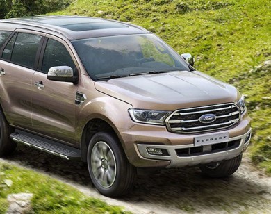 Giá xe ôtô hôm nay 1/9: Ford Everest có giá 999-1.399 triệu đồng