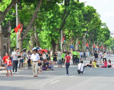 Khách du lịch đến Hà Nội nghỉ lễ 2/9 tăng gần 8,6% so với năm ngoái