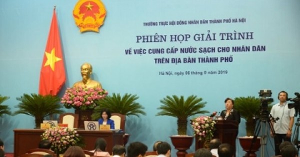 Chủ tịch HĐND TP Hà Nội: Cần giải pháp mạnh mẽ hơn để 100% người dân nông thôn được dùng nước sạch