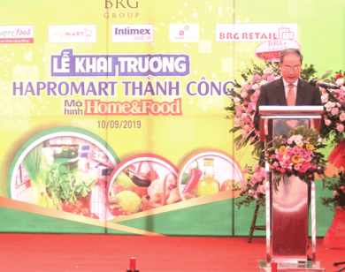 Siêu thị Hapromart Thành Công khai trương theo mô hình Home & Food