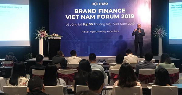 Tôn vinh top 50 thương hiệu giá trị nhất