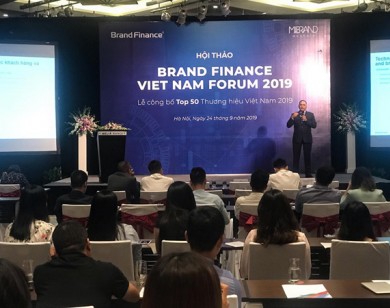 Tôn vinh top 50 thương hiệu giá trị nhất