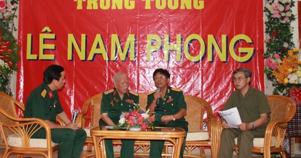 Cuộc đời tướng Lê Nam Phong được khắc họa qua bài hát ‘Hát tặng Tướng Lê Nam Phong’