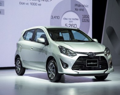 Giá xe ôtô hôm nay 14/10: Toyota Wigo giảm 35 triệu đồng