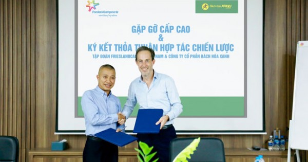 CEO toàn cầu Tập đoàn FrieslandCampina: “Tôi ấn tượng về mô hình kinh doanh của Bách hóa Xanh”