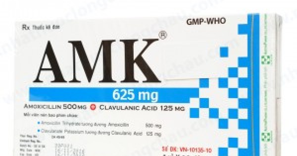 Thu hồi toàn quốc thuốc viên nén bao phim AMK 625 kém chất lượng