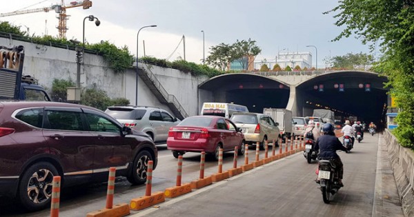 TP Hồ Chí Minh cấm xe qua hầm Thủ Thiêm hai ngày cuối tuần này