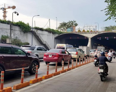 TP Hồ Chí Minh cấm xe qua hầm Thủ Thiêm hai ngày cuối tuần này