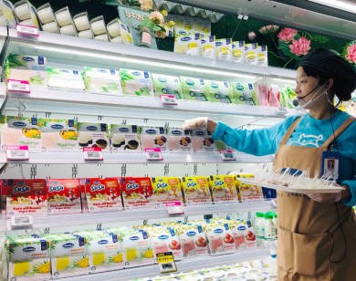 Sữa chua Vinamilk đã có mặt tại siêu thị thông minh Hema của Alibaba tại Trung Quốc