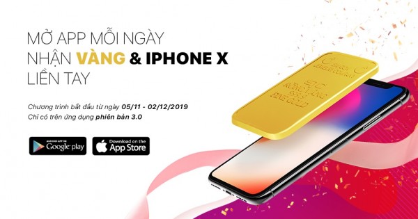 Trúng ngay vàng và iPhone khi trải nghiệm ứng dụng di động Home Credit Việt Nam