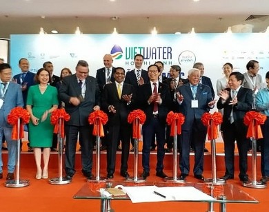 TP Hồ Chí Minh: Khai mạc Triển lãm về ngành nước Vietwater 2019