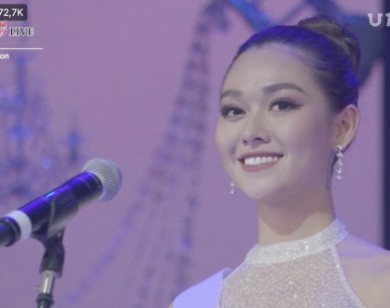 Hùng biện vấp khiến Á hậu Tường San dừng chân top 8 Miss International