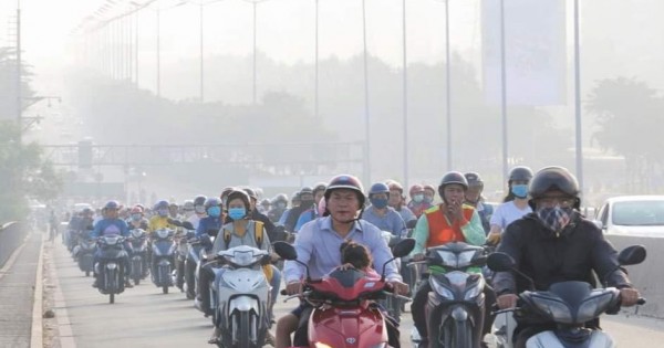 TP Hồ Chí Minh: Toàn bộ trạm đo mức ô nhiễm không khí hiện "màu nguy hiểm"