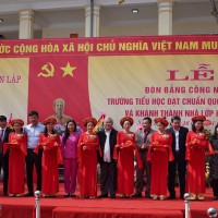 PVFCCo khánh thành khu nhà lớp học trường tiểu học Xuân Lập