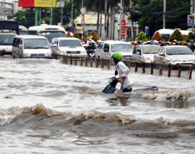 TP Hồ Chí Minh: Cảnh báo triều cường đạt đỉnh 1,6 m trong ngày 27-28/11