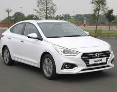 Giá xe ôtô hôm nay 23/11: Hyundai Accent giảm nhẹ