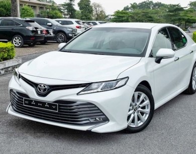 Giá xe ôtô hôm nay 15/12: Toyota Camry có giá 1,029-1,235 tỷ đồng