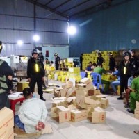 Phát hiện cơ sở làm giả nước nước tăng lực Number One quy mô lớn