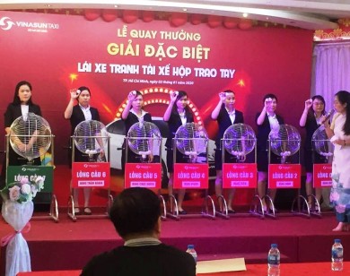 Quay số giải đặc biệt cuộc thi: “Lái xe tranh tài - Xế hộp trao tay” đợt 1