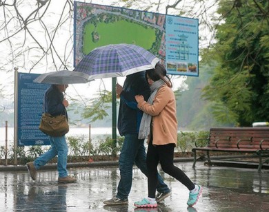 Dự báo thời tiết ngày mai 12/1: Hà Nội có mưa, trời rét đậm