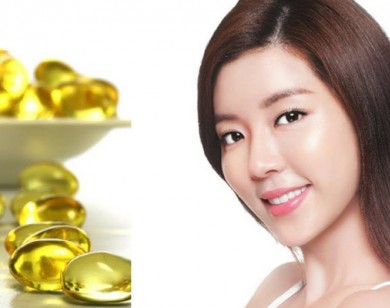 Da trắng hồng chỉ bằng cách dùng vitamin E