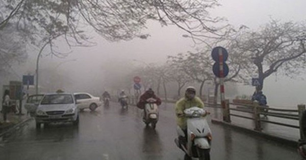 Dự báo thời tiết ngày mai 23/1: Hà Nội mưa phùn và sương mù, trời rét