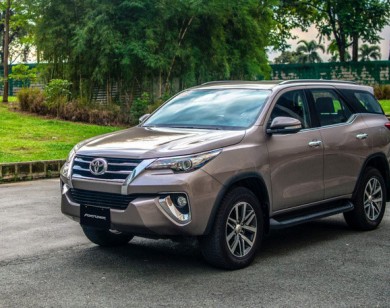 Giá xe ôtô hôm nay 23/1: Toyota Fortuner có giá 1,033 - 1,354 tỷ đồng