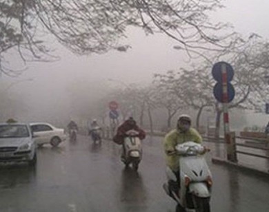 Dự báo thời tiết ngày mai 23/1: Hà Nội mưa phùn và sương mù, trời rét