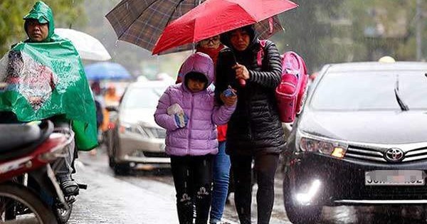Dự báo thời tiết ngày mai 3/2: Không khí lạnh tăng cường, Hà Nội mưa rét