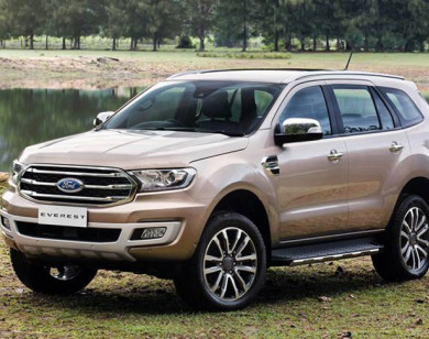 Giá xe ôtô hôm nay 24/3: Ford Everest giảm 50 triệu đồng