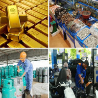 Tiêu dùng trong tuần: Giá vàng, xăng dầu, gas và thực phẩm đồng loạt giảm mạnh