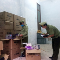 Thu giữ gần 500 hộp mỹ phẩm trắng không rõ nguồn gốc