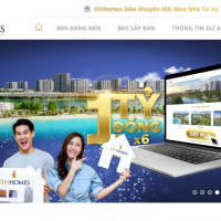 Vinhomes ra mắt sàn giao dịch bất động sản trực tuyến